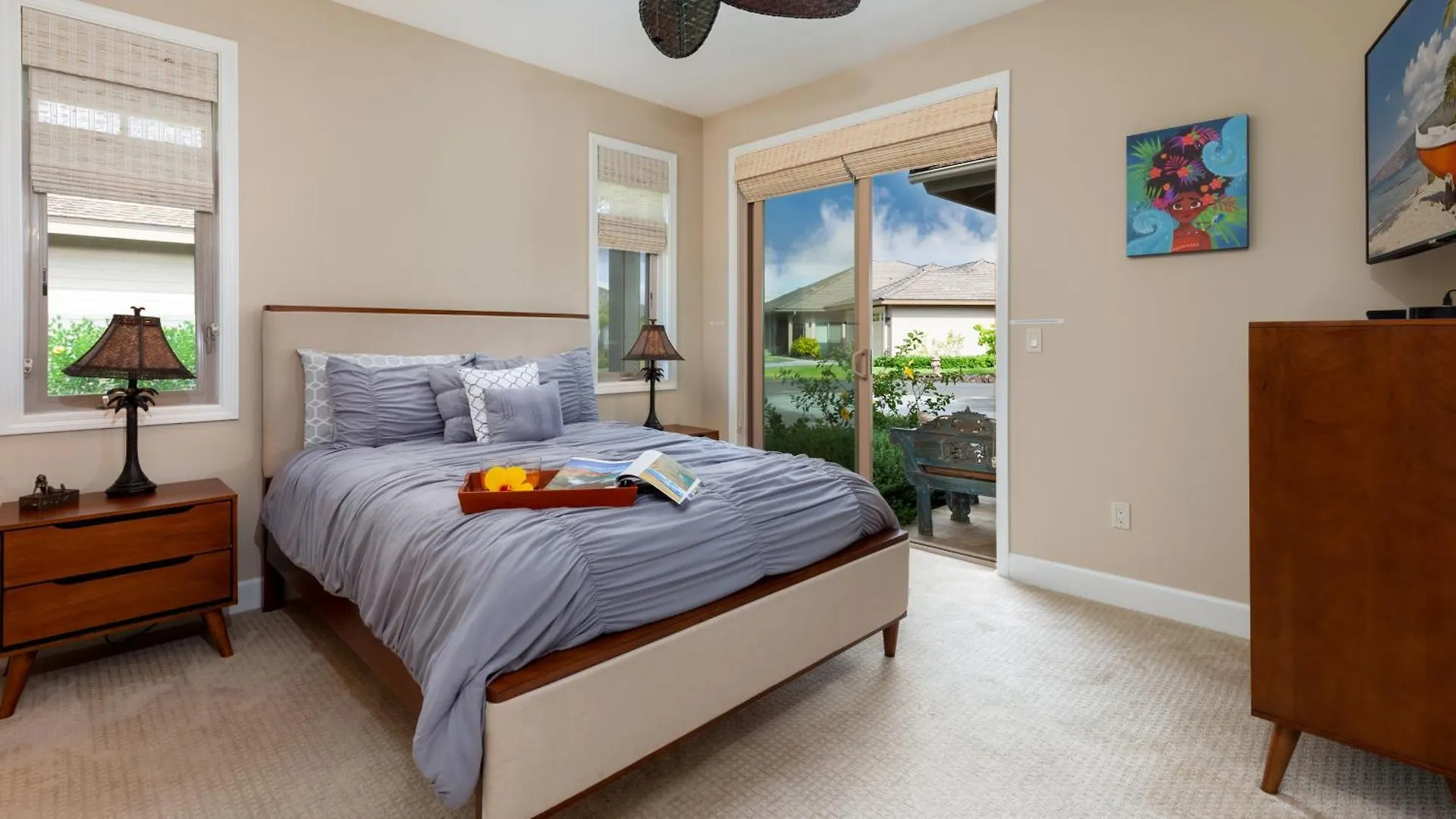 Semesterbostad Beach Club Bliss Blissful Kamilo 3Br With Original Disney Art Near Pool Waikoloa